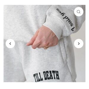 The Brodie Bride “Till Death” Sweatpants